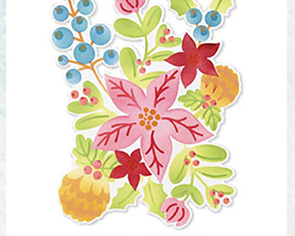 DIES CUTS CHRISTMAS FLORALS BD-0775