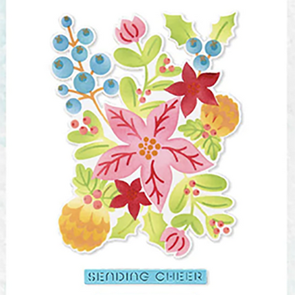 DIES CUTS CHRISTMAS FLORALS BD-0775