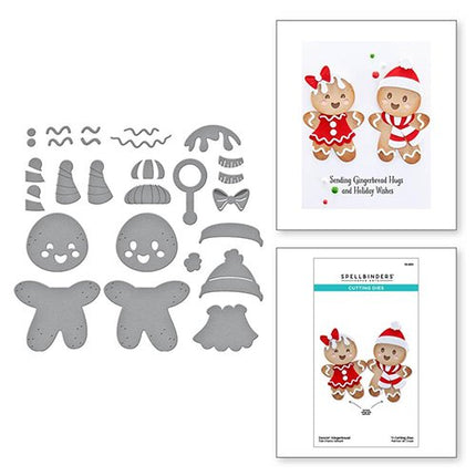 DIES CUTS DANCIN GINGERBREAD S5-609
