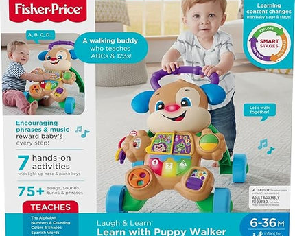 JUGUETE LAUGH & LEARN SMART STAGES LEARN WITH PUPPY WALKER