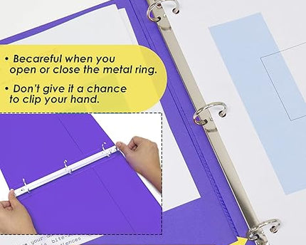 BINDER MORADO BAZIC 1PULG