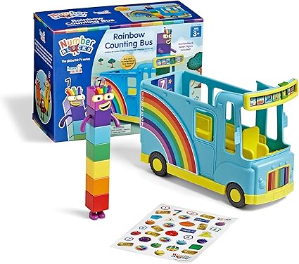 JUEGUETE NUMBERBLOCKS RAINBOW COUNTING BUS