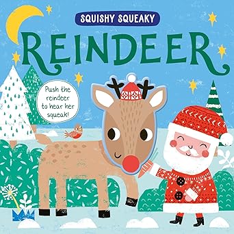 LIBRO REINDEER SQUISHY, SQUEAKY
