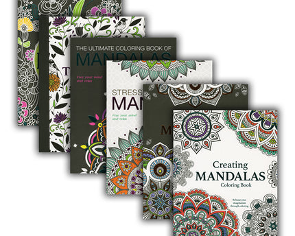 LIBRO P/COLOREAR MANDALAS