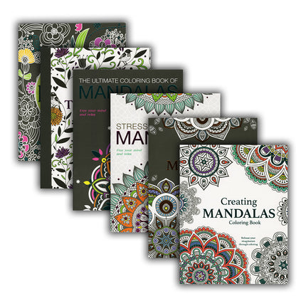 LIBRO P/COLOREAR MANDALAS