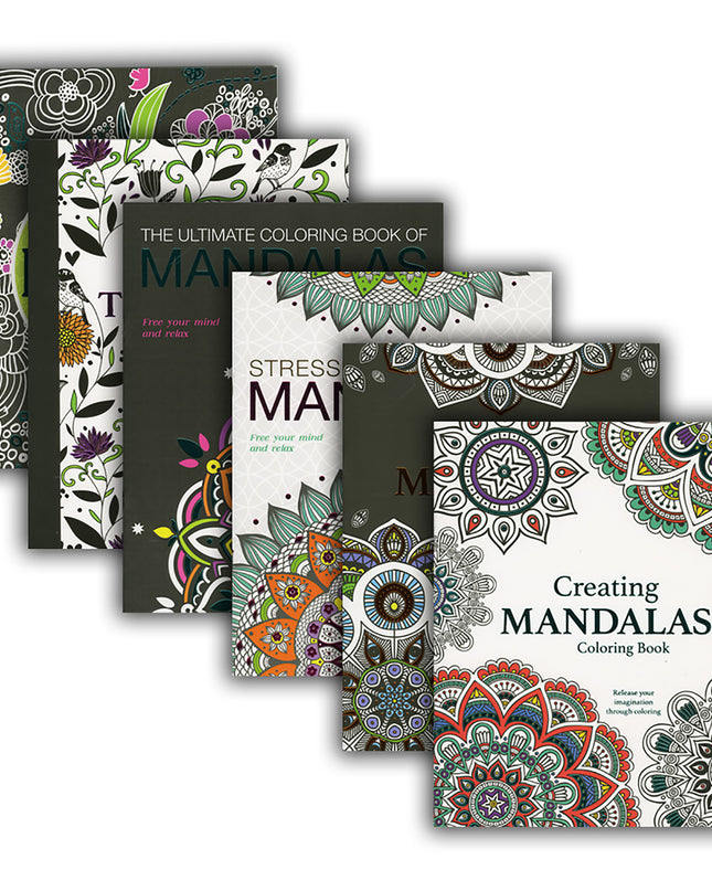 LIBRO P/COLOREAR MANDALAS