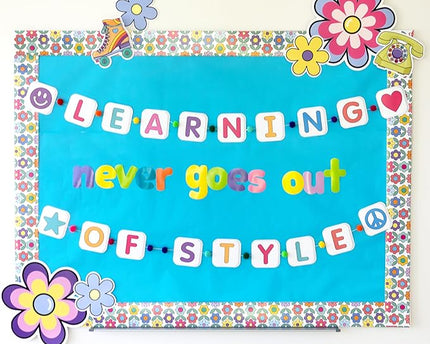 BULLETIN BOARD 3.5IN LETTER BEADS