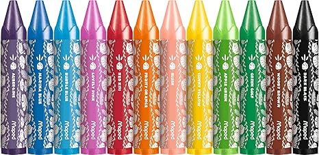 CRAYONES JUMBO JUNGLE FIVER 12 PZ