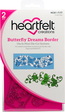 HEARTFELT - SET DE TROQUELES BORDE DE SUEÑOS DE MARIPOSA 2 PCS