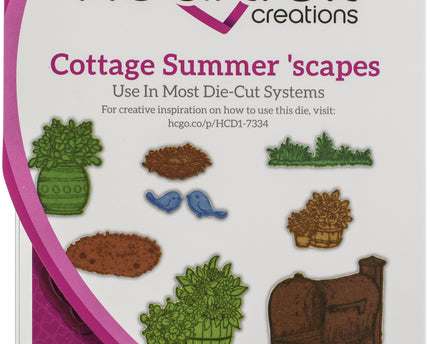CORTE Y RELIEVE - COTTAGE SUMMER SCAPES 7 PCS