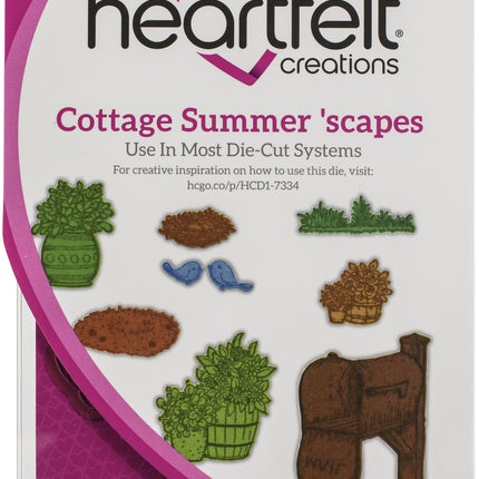 CORTE Y RELIEVE - COTTAGE SUMMER SCAPES 7 PCS