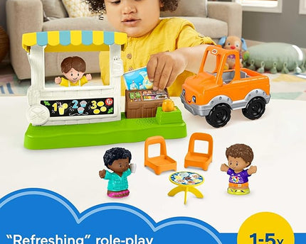 JUGUETE LITTLE PEOPLE LEMONADE STAND IN BOX