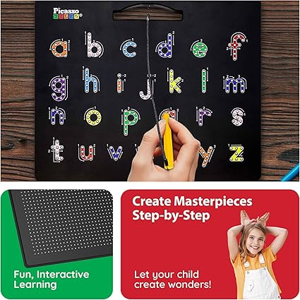 JUGUETE PIZARRA MAGNETICA ALPHABETS AND NUMBERS TRACING 4PZ