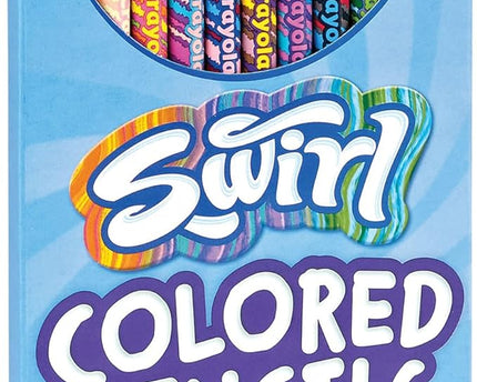 COLORES SWIRL CRAYOLA 12PZ