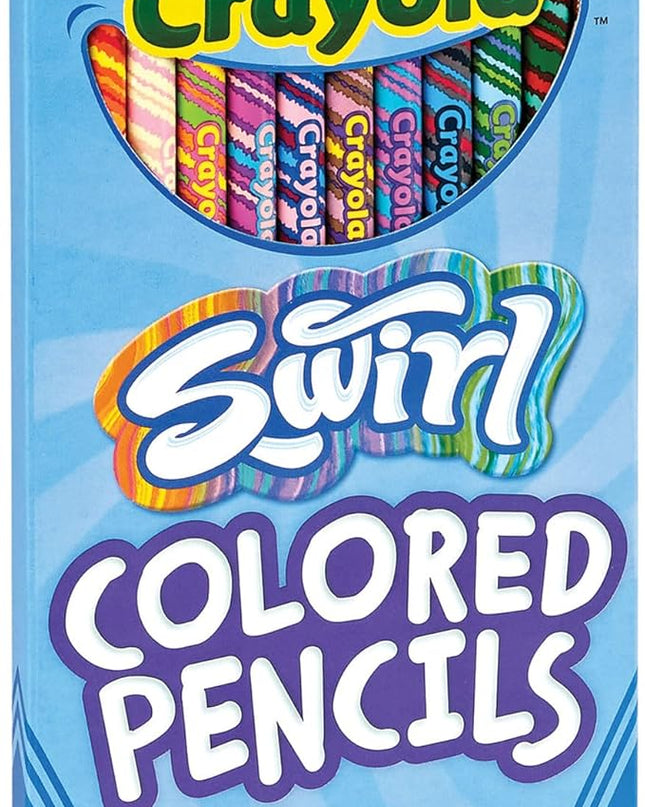 COLORES SWIRL CRAYOLA 12PZ