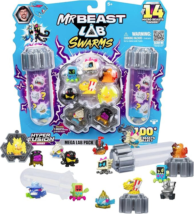 JUGUETE MRBEAST LAB SWARMS MEGA LAB MICRO BEASTS