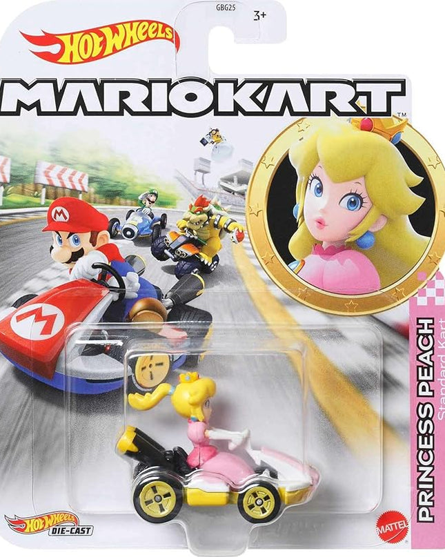 JUGUETE HOT WHEELS MARIO KART PRINCESS PEACH