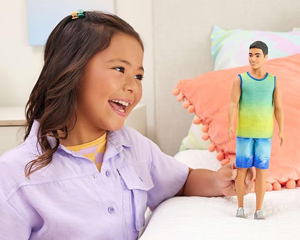 JUGUETE BARBIE KEN FASHIONISTA DOLLS BLUE GREEN THIRT
