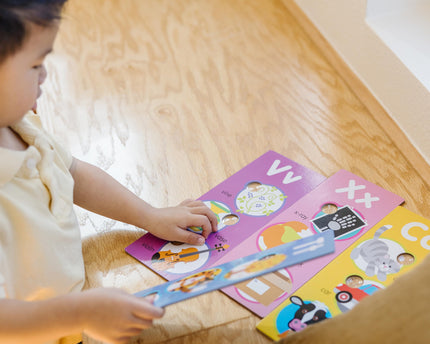 POKE-A-DOT ALPHABET LEARNING CARDS