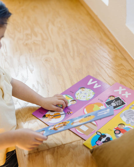 POKE-A-DOT ALPHABET LEARNING CARDS