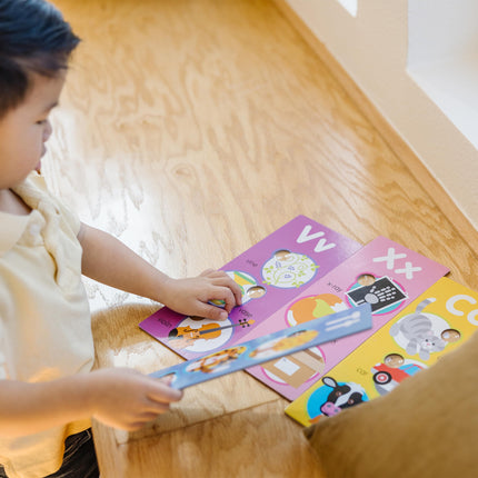 POKE-A-DOT ALPHABET LEARNING CARDS