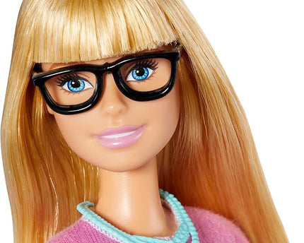 JUGUETE BARBIE TEACHER BLONDE