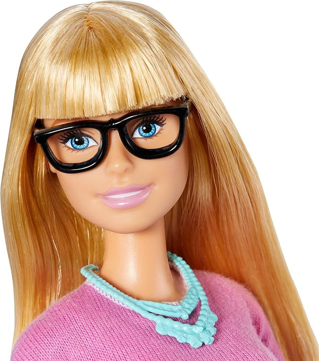 JUGUETE BARBIE TEACHER BLONDE