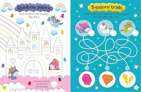 LIBRO CREATE AND PLAY UNICORNS ACTIVITY BOOK