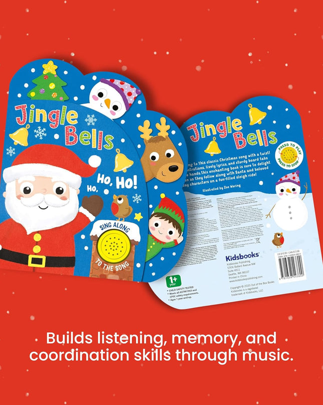 LIBRO JINGLE BELLS SING ALONG TO THE SONG HO, HO, HO!