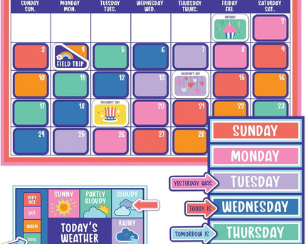 BULLETIN BOARD WE STICK TOGETHER CALENDAR