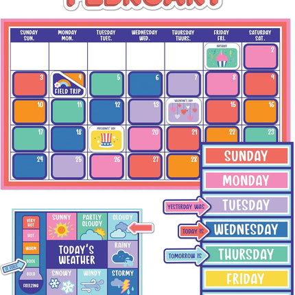 BULLETIN BOARD WE STICK TOGETHER CALENDAR
