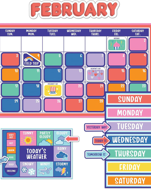 BULLETIN BOARD WE STICK TOGETHER CALENDAR