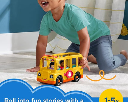 JUGUETE LITTLE PEOPLE LARGE VEHICLE SCHOOL BUS