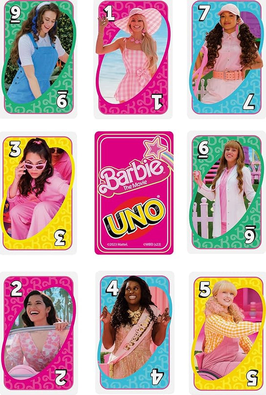 JUEGO UNO BARBIE