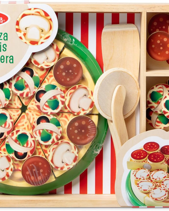 JUGUETE  PIZZA PARTY TOPPINGS 36PZ