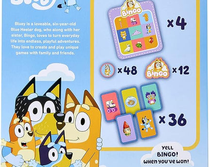 JUEGO DE BINGO BLUEY