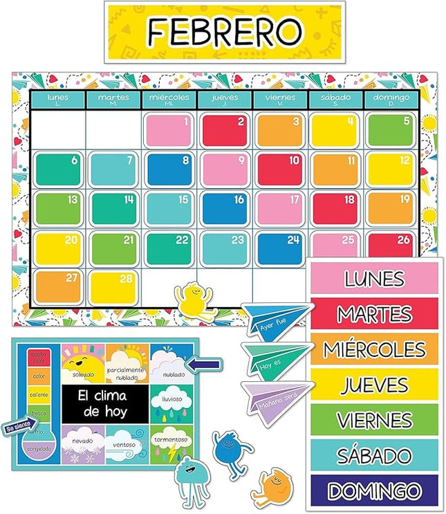 BULLETIN HAPPY PLACE SPANISH CALENDAR
