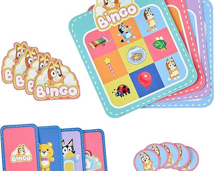 JUEGO DE BINGO BLUEY