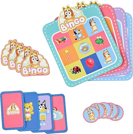 JUEGO DE BINGO BLUEY
