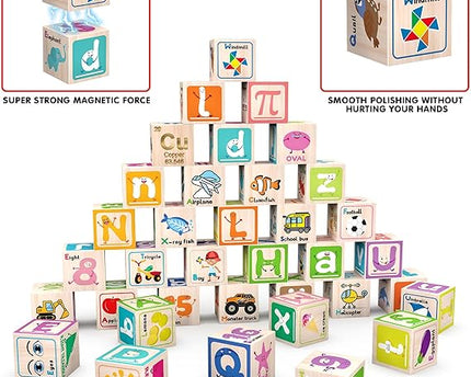 JUGUETE LEARNING MAGNETIC ALPHABET AND NUMBER 36PZ