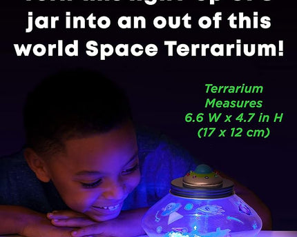 JUGUETE CRYSTAL SPACE TERRARIUM