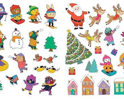LIBRO JUMBO STICKERS FOR LITTLE HANDS WINTER WONDERLAND