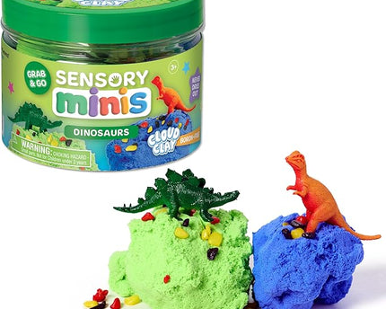 JUGUETE SENSORY MINIS DINOSAURIOS