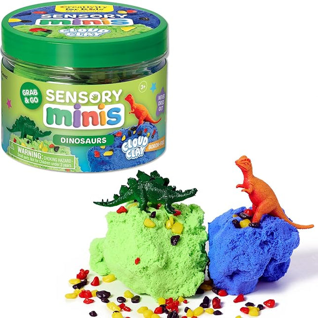 JUGUETE SENSORY MINIS DINOSAURIOS