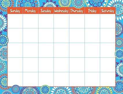 LAMINA CALENDARIO MOROCCAN