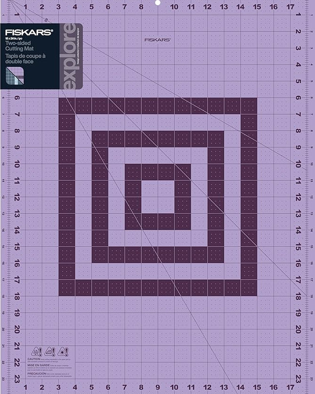 TAPETE DE CORTE 18X24 LILAC FISKARS