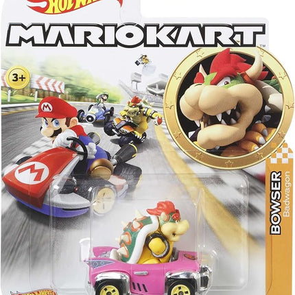 JUGUETE HOT WHEELS MARIO KART BOWSER