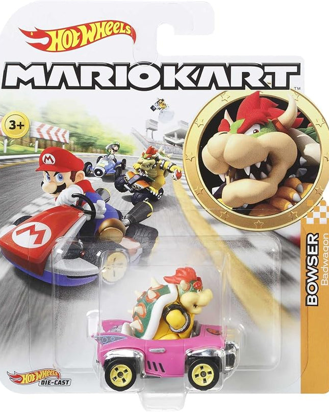 JUGUETE HOT WHEELS MARIO KART BOWSER