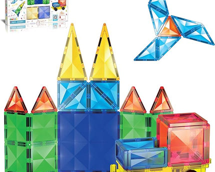 Juego de 63 piezas de bloques de construcción magnéticos, Picasso.