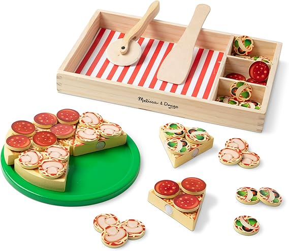 JUGUETE  PIZZA PARTY TOPPINGS 36PZ